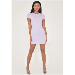 Haven Short Sleeve Bodysuit - Lilac