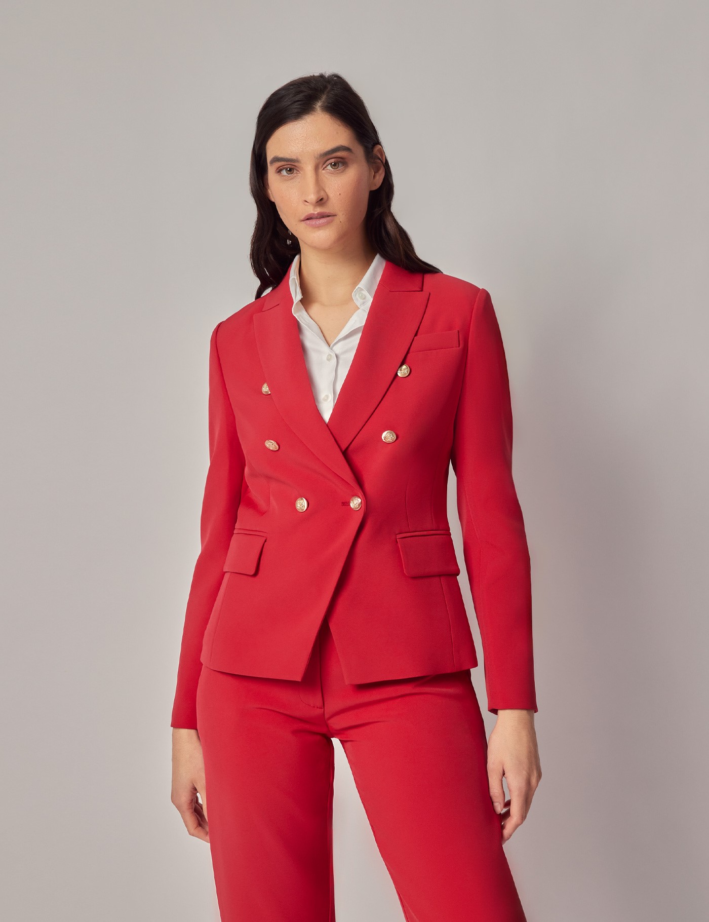 Hawes & Curtis Red Double Breasted Jacket