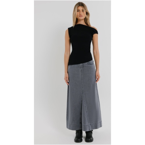 Hazel Godet Maxi Skirt