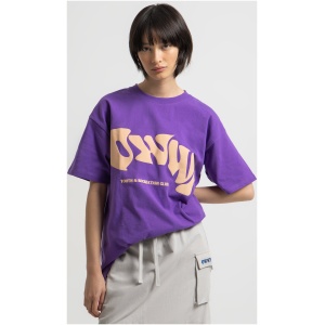 Heavyweight Puff T-Shirt in Grape