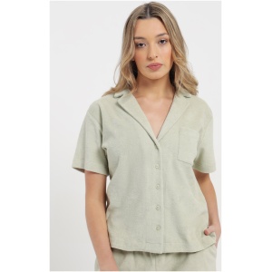 Inka Terry Shirt in Eucalyptus