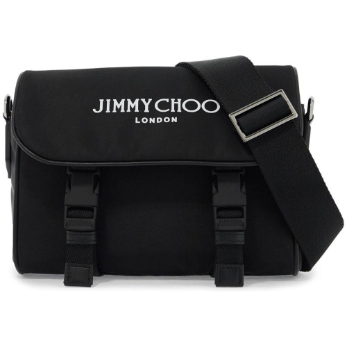 JIMMY CHOO nylon crossbody bag eli with shoulder