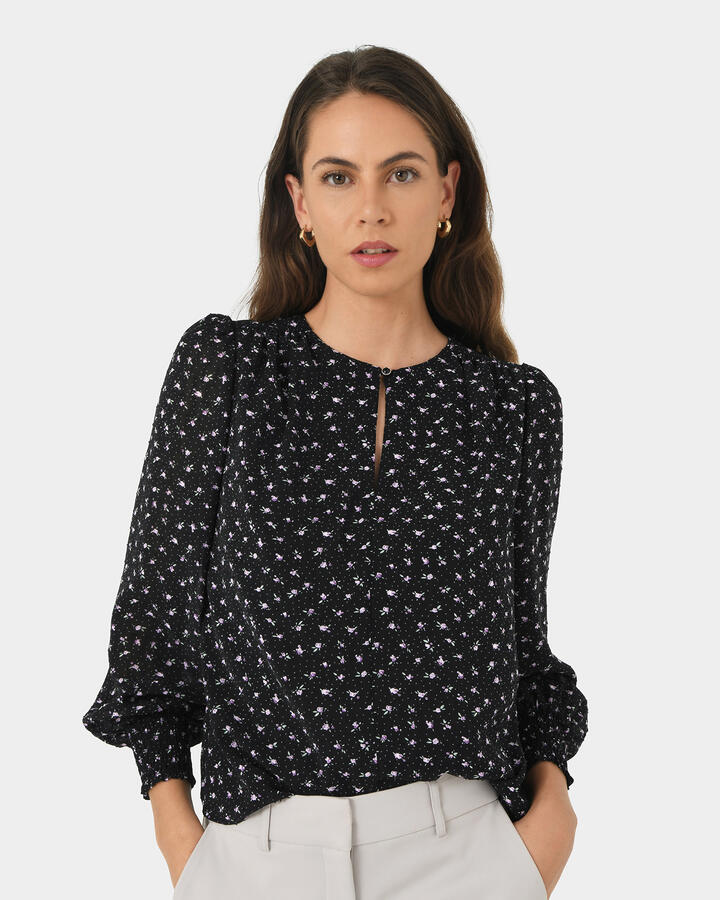 Jana Round Neck Blouse