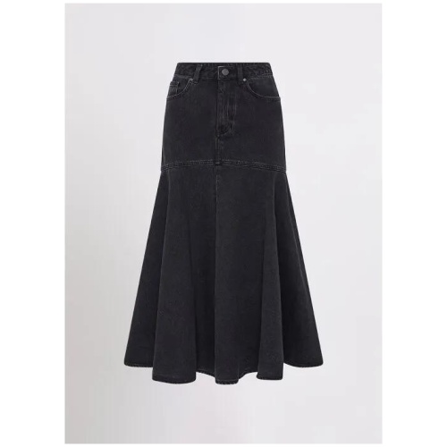 Jay Denim Midi Skirt