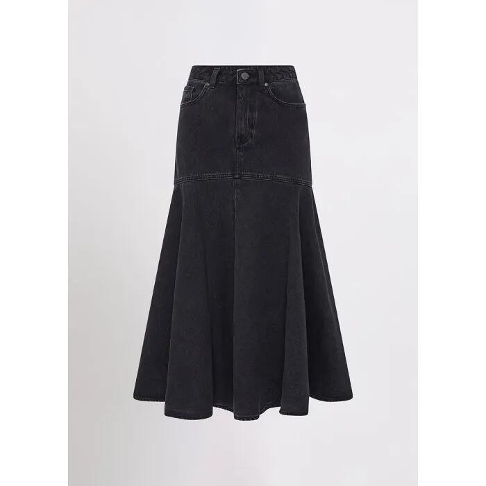 Jay Denim Midi Skirt