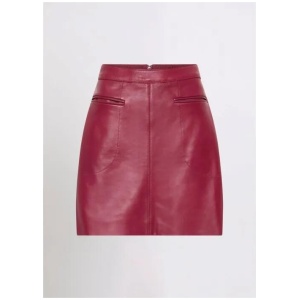 Jericho Leather Mini Skirt