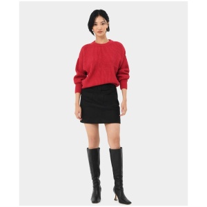 Julie Faux Suede Mini Skirt