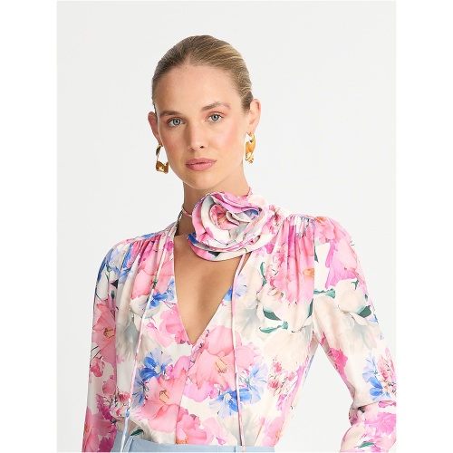 Juliet Floral Blouse Floral SHEIKE