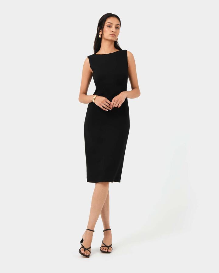 Juno Ponte Fitted Dress