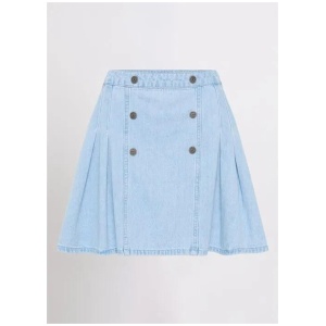 Just Dance Denim Mini Skirt