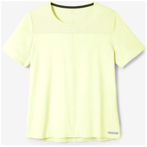 Kalenji Women's Breathable Running T-shirt Dry+ Breath - Neon Yellow | Buy Online With Afterpay & Zip