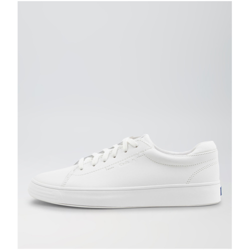 Keds Alley Leather Ke White White Leather White White Sneakers Womens Shoes Casual Casual Sneakers