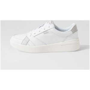 Keds The Court Leather Ke White White Leather White White Sneakers Womens Shoes Casual Casual Sneakers