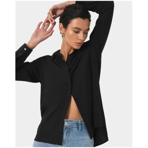 Kevin Relax Fit Crepe Shirt