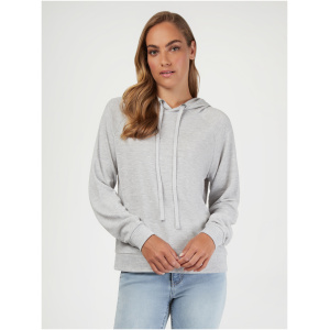 Khloe Soft Touch Hoodie Grey Marle