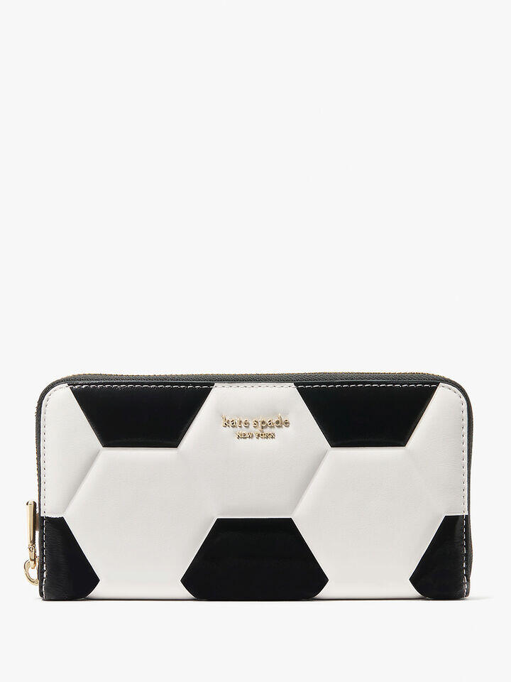 Kickoff Zip Around Continental Wallet