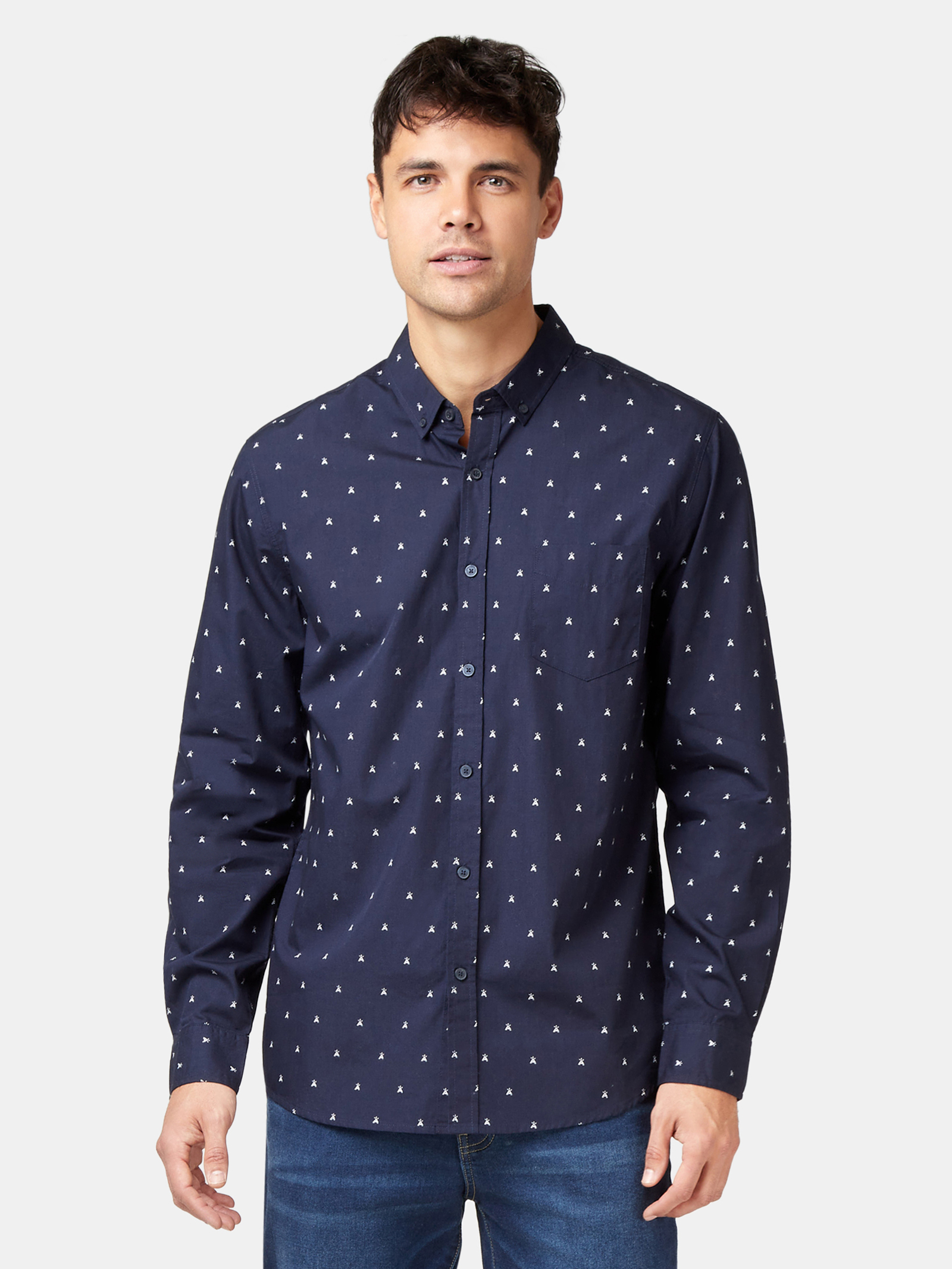 LS Jensen Print Shirt Ink Multi