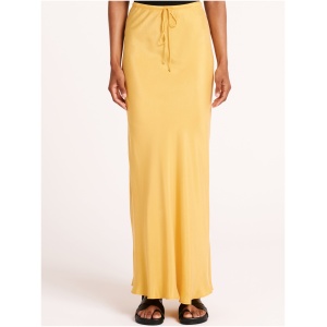 Lea Cupro Skirt in Marigold