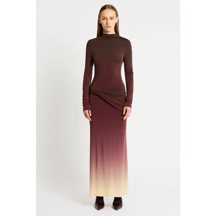 Life Form Jersey Maxi Dress