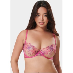 Lilly Bra Fuchsia Pink/Bright Violet/Sheer - Pink / 8A