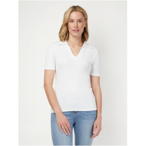 Liv Collar Tee White