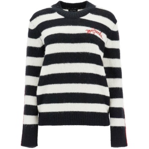 MARC JACOBS pullover the striped brushed logo sweater