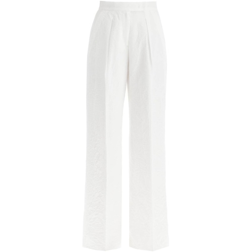 MAX MARA cracked microfaille pants