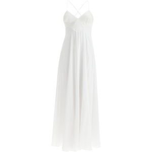 MAX MARA silk slip dress set in