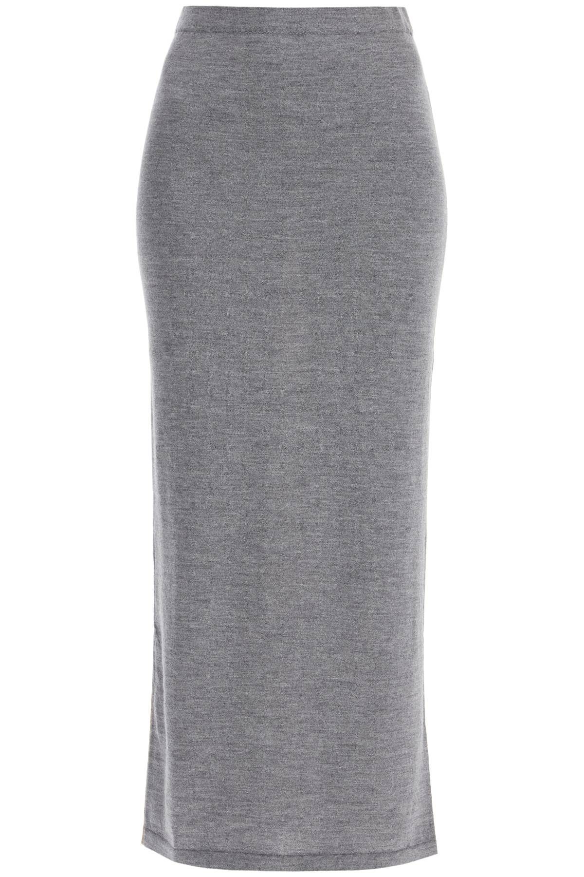 MOSCHINO bicolor knit skirt