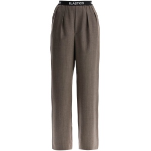 MOSCHINO elastic waistband pants