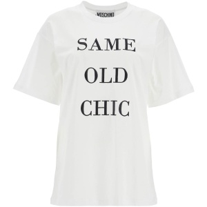 MOSCHINO "oversized t-shirt with same old