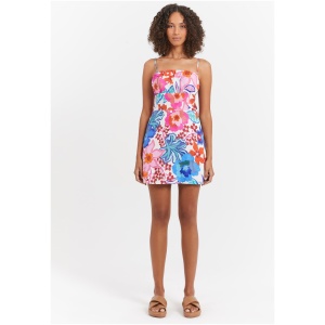 Malia Mini Dress in Tropicana