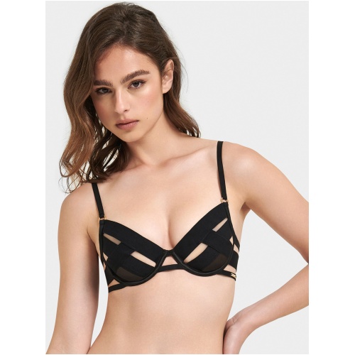 Mandra Bra Black - Black / 8B