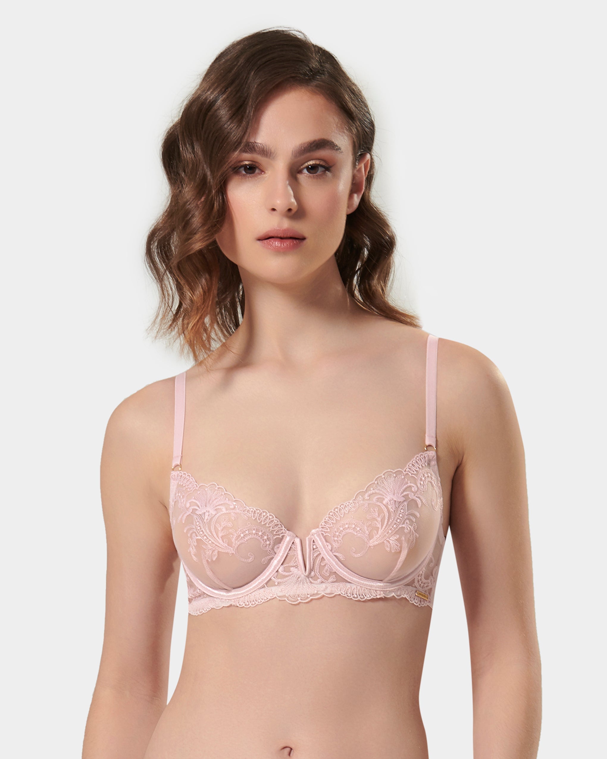 Marseille Wired Bra Pearl Pink - Pink / 8A