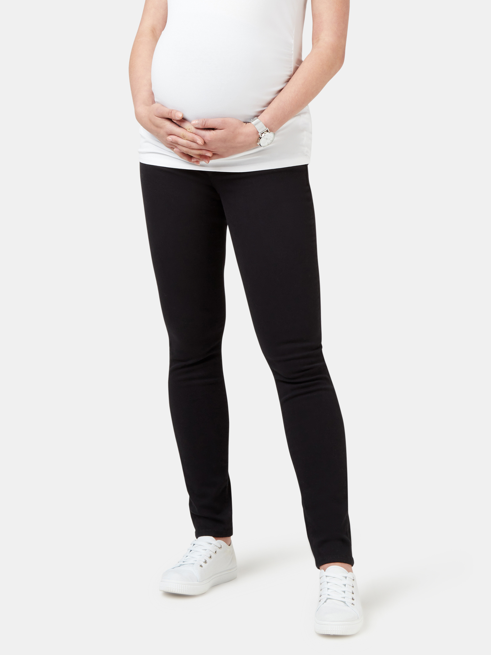 Maternity Skinny Jeans Black Night Black Night