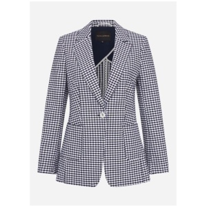 Mirela Gingham Jacket