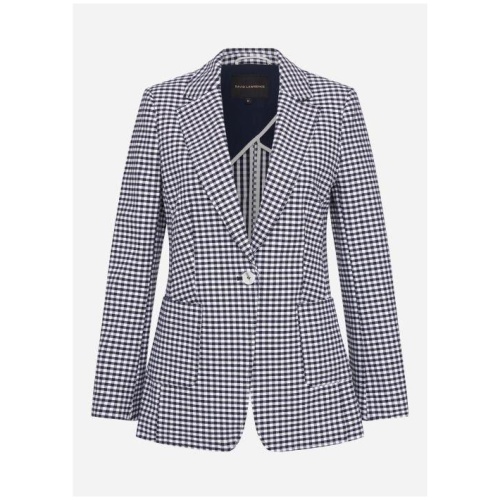 Mirela Gingham Jacket