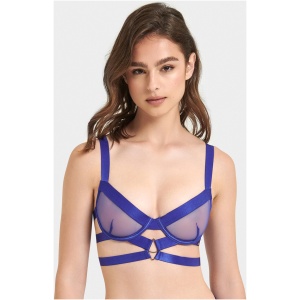 Miriam ECO Bra Surf the Web Blue - Blue / 8C