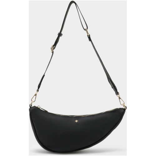 Moon Nylon Crossbody Bag in Black