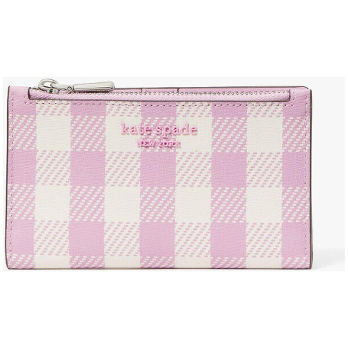 Morgan Gingham Field Small Slim Bifold Wallet