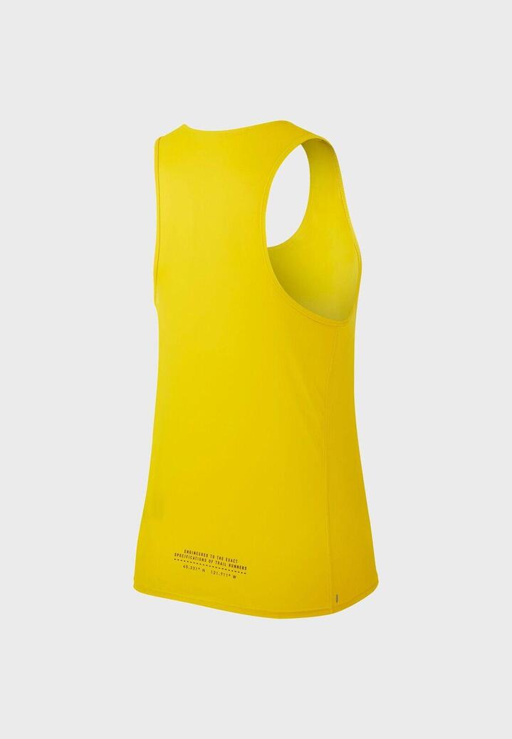 Nike Womens City Sleek Trail Gym Yoga Sports Running Singlet Tank Top - Yellow | Buy Online With Afterpay & Zip