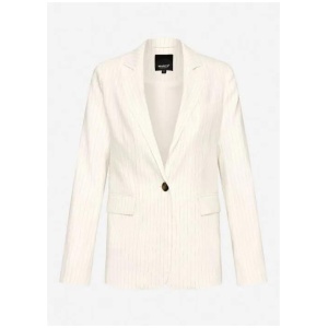 Nora Stripe Linen Blazer