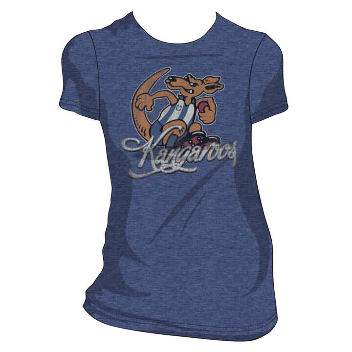 North Melbourne Kangaroos Afl 2013 Ladies Scatter Tee | Buy Online With Afterpay & Zip