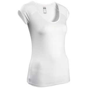 Nyamba Women's Slim T-shirt 500 - White | Buy Online With Afterpay & Zip