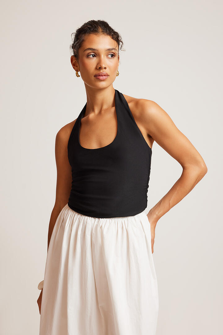 Ode Eris Halter Top Onyx