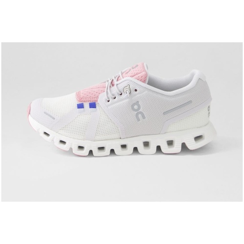 On Cloud 5 Push W Oo Ivory Blossom Mesh Ivory Blossom Sneakers Womens Shoes Active Active Sneakers