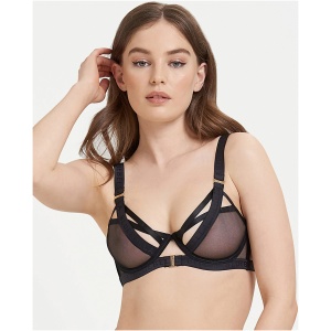 Oslo Bra Black - Black / 8A