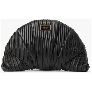 Patisserie Pleated 3D Croissant Clutch