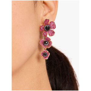 Poppy Power Linear Earrings