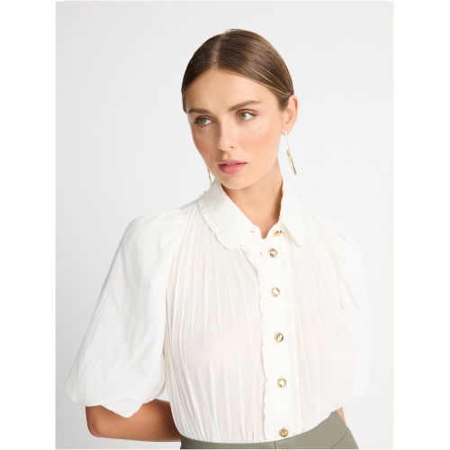 Prairie Shirt White SHEIKE